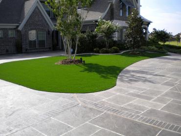 Artificial Grass Photos: Fake Grass Mission Hills, California Rooftop, Front Yard Landscaping