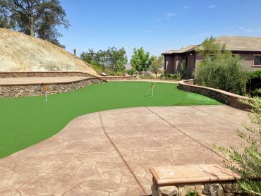Artificial Grass Photos: Grass Installation Sisquoc, California Putting Green Flags, Beautiful Backyards