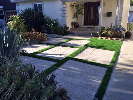 Artificial Grass Photos: Plastic Grass Solvang, California Landscaping, Front Yard Landscape Ideas