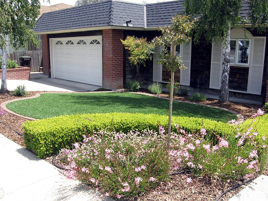 Synthetic Turf Santa Maria California, California Front Yard Landscape Ideas